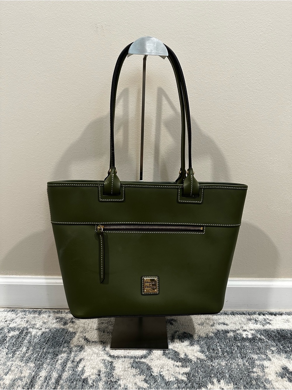 Dooney & Bourke Beacon Zip Tote Bag — Olive Green